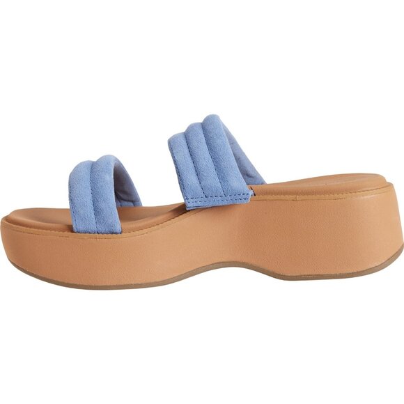 Sale! NEW Reef Lofty Lux Hi Sandals - Leather For Women blue 167re - Picture 4 of 5